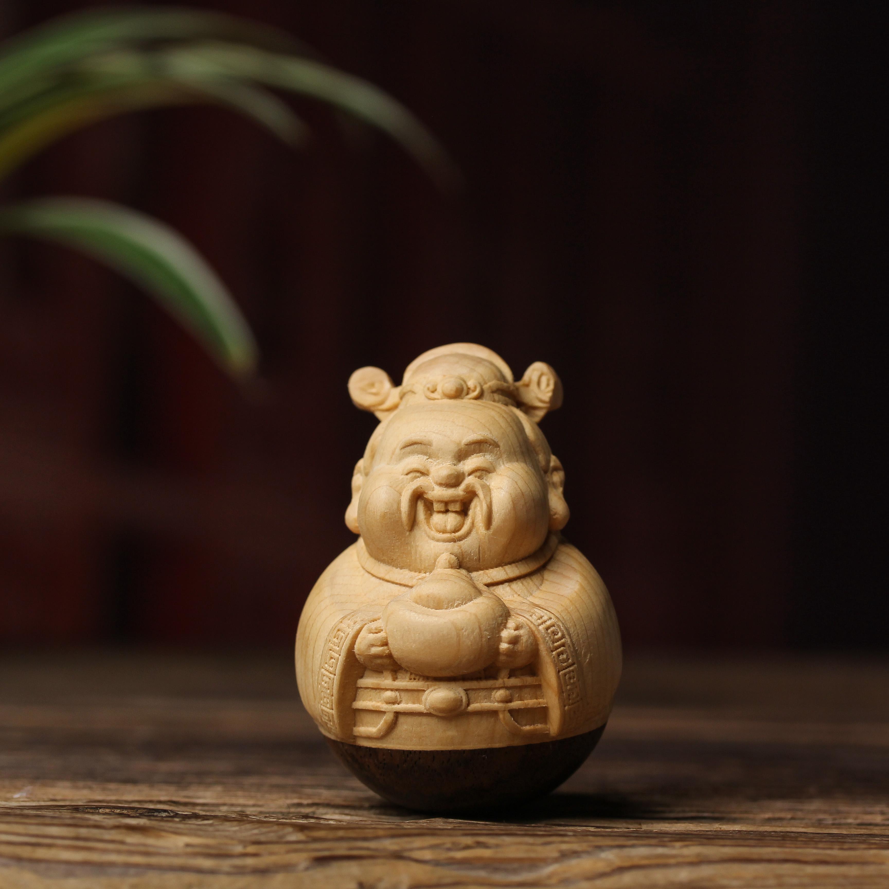 南美黄杨木雕刻实木手把