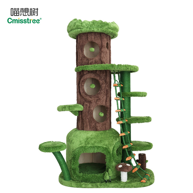 喵想树四季通用通天树猫爬架猫窝