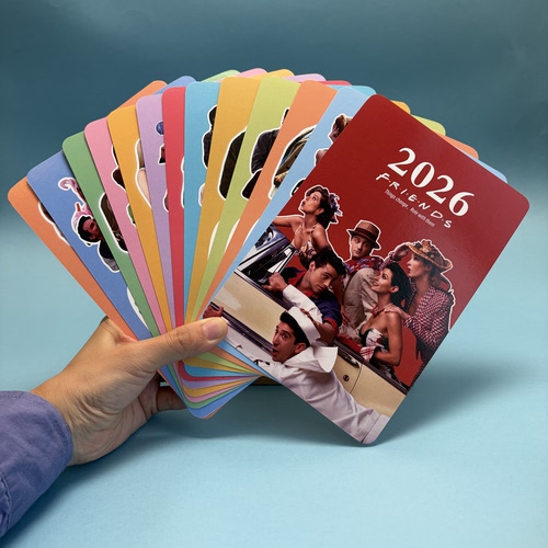 老友记2026彩色月历台历