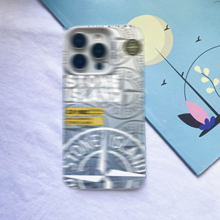 13镭射12苹果11XsMax软plus潮牌x 石头iPhone17Pro手机壳16