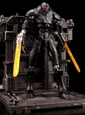环太平洋狂怒黑曜石机甲复仇流浪者模型合金关节可动手办玩具礼物