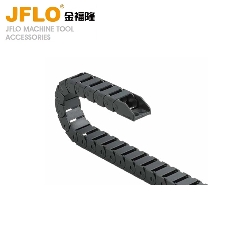 JFLO拖链J15Q.1.B系列桥式不可打开塑料坦克链金福隆机床拖链线槽