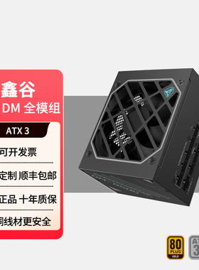 鑫谷数智DM750/850/1000G冰山版金牌全模组电脑GM650W电源ATX3.1