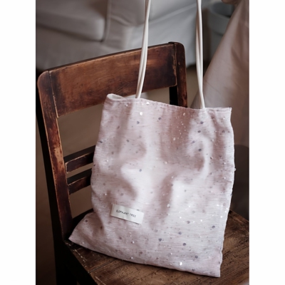 时尚樱花粉亮片单肩包