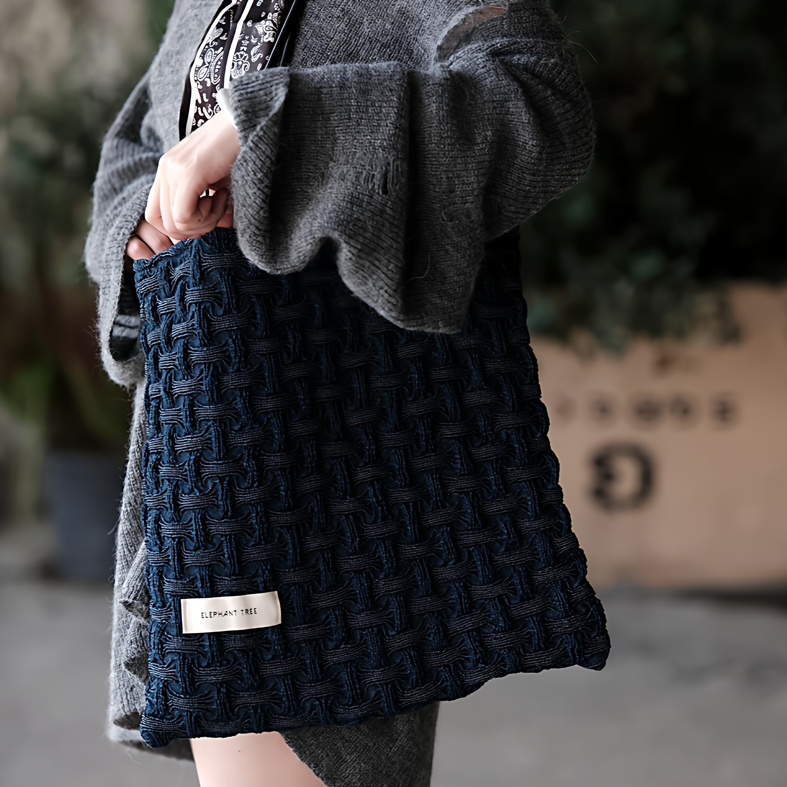 无肩带牛仔hobo包2025年秋季通勤