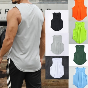top sportswear 无袖 clothes 速干运动背心 tank men gym vest