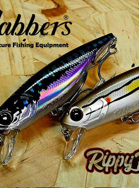 JABBERS Rippy Rouser 100SP悬浮抽停米诺路亚硬饵拟饵淡水海水