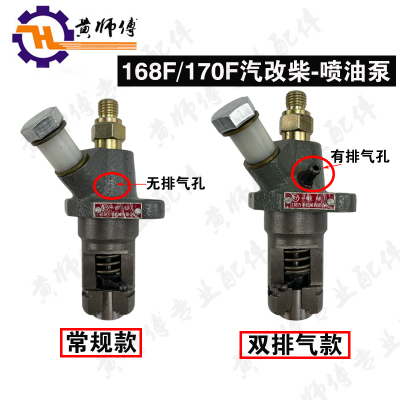 风冷柴油机汽改柴 拓普柴油机配件 168F170F喷油泵总成 油泵