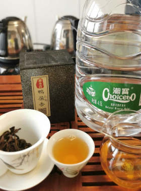潮宝矿泉水 广东潮州凤凰山 泡凤凰单枞 岩茶乌龙柑普茶 第2箱8折