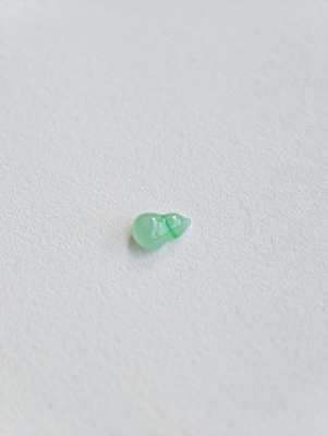 缅甸天然a货可设计葫芦吊坠戒指手链木那高冰翡翠葫芦裸石