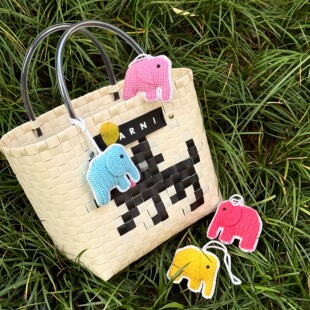 成品 手工钩织大象包挂饰车挂件钥匙扣圈diy创意毛线编织可爱动物