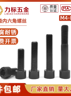8.8级内六角螺丝/螺钉杯头螺钉M4M5M6M8M10M12M14M16M18M20M22M24