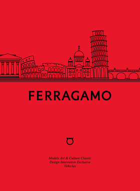 130页菲拉格慕PPT模板ferragamo时装发布会秀场走秀时装周设计