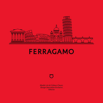 130页菲拉格慕keynote模板ferragamo时装发布会秀场走秀时装周