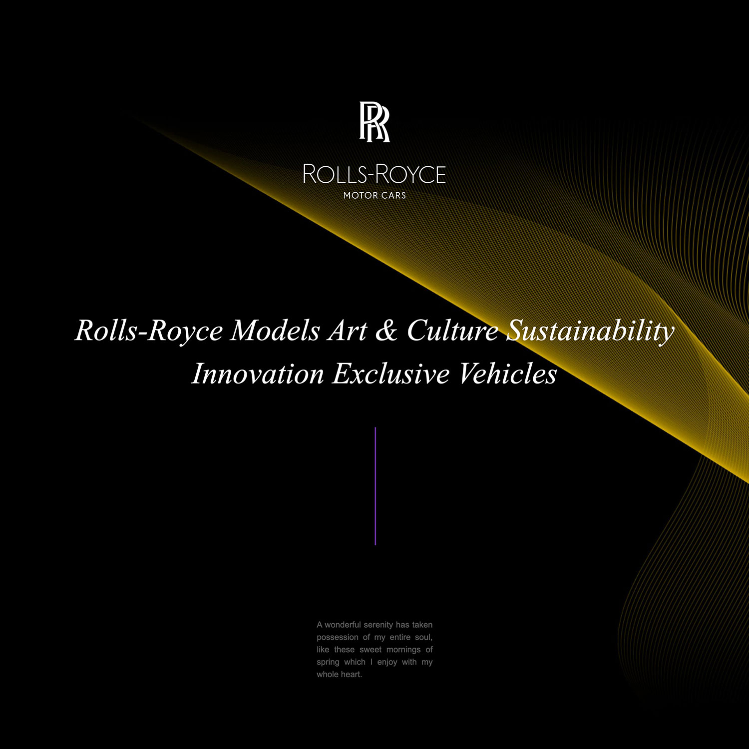 劳斯莱斯keynote模板100页汽车发布会汽车设计豪华汽车维修保养