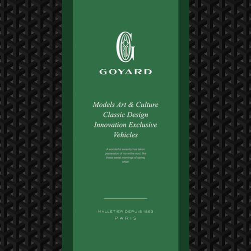 高雅德keynote模板100页箱包goyard keynote 100 slides