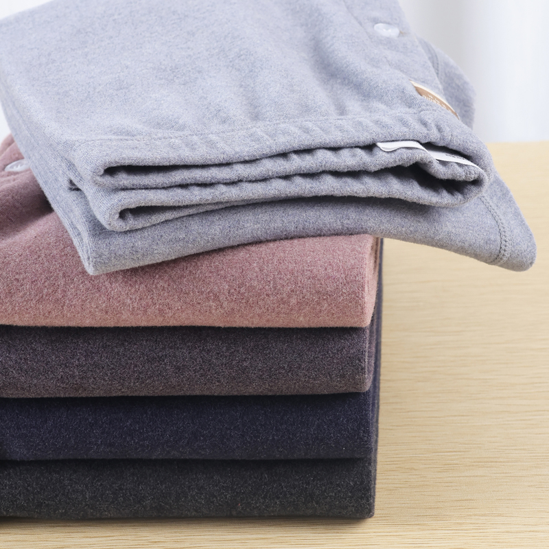 三针加厚舒绒棉保暖裤男纯棉秋裤