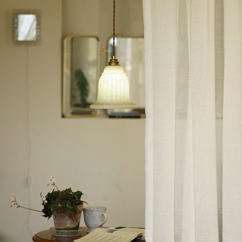 法国KNOP花苞复古全铜小吊灯