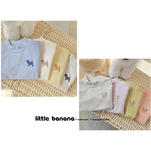 韩国代工厂童装 打底衫 男女童冬款 半高领长袖 羊毛拉架长袖 不打折