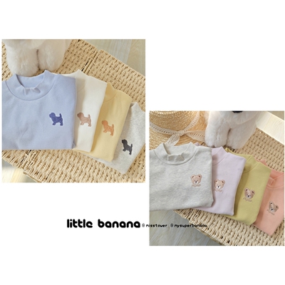 不打折 韩国代工厂童装男女童冬款羊毛拉架长袖半高领长袖打底衫