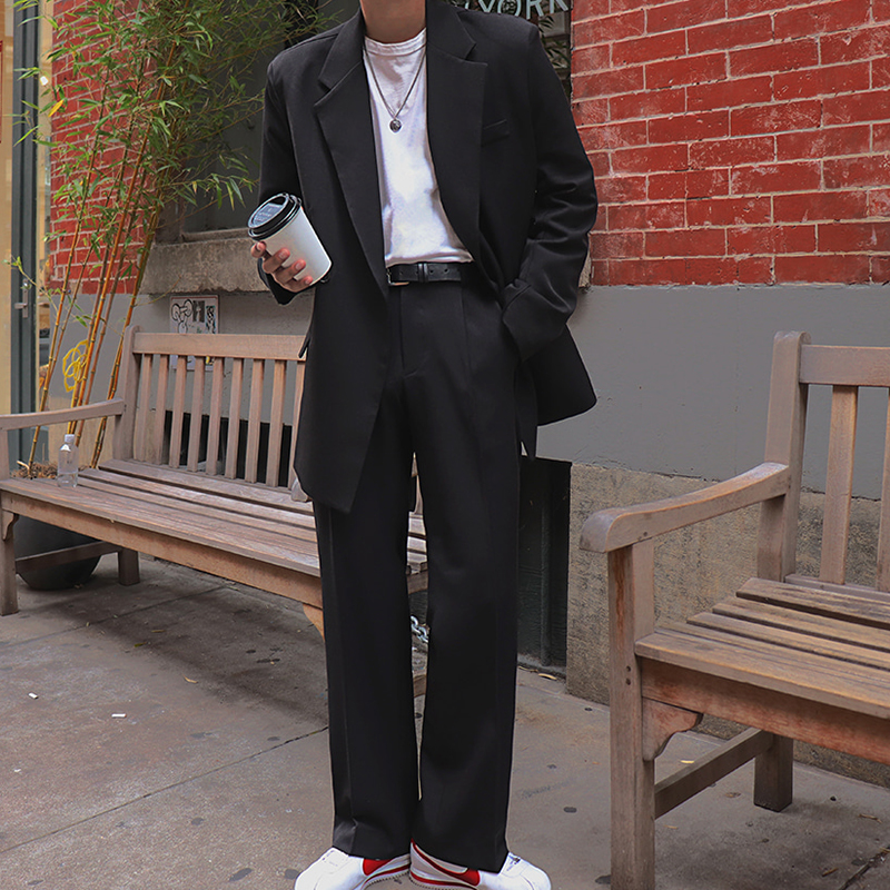 西装男套装韩版青少年休闲英伦风帅气西服正装职业礼服外套ins潮在类目 男装, 西服中 - 来自Buy2taobao.com提供专业的淘宝代购服务