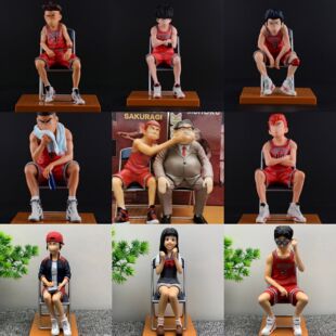 灌篮高手 睛子 晴子 彩子 木暮 手办 模型 公仔 摆件 动漫周边