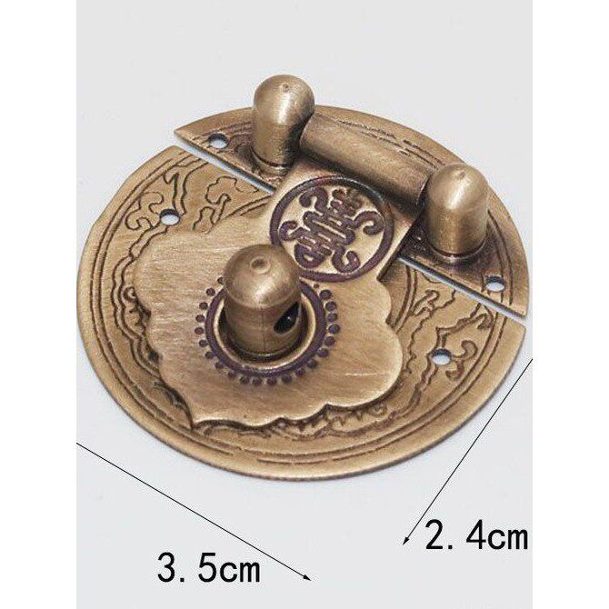 小木盒子搭扣老搭式箱子锁扣樟木牌首饰箱盒锁片扣子小箱扣片铜件