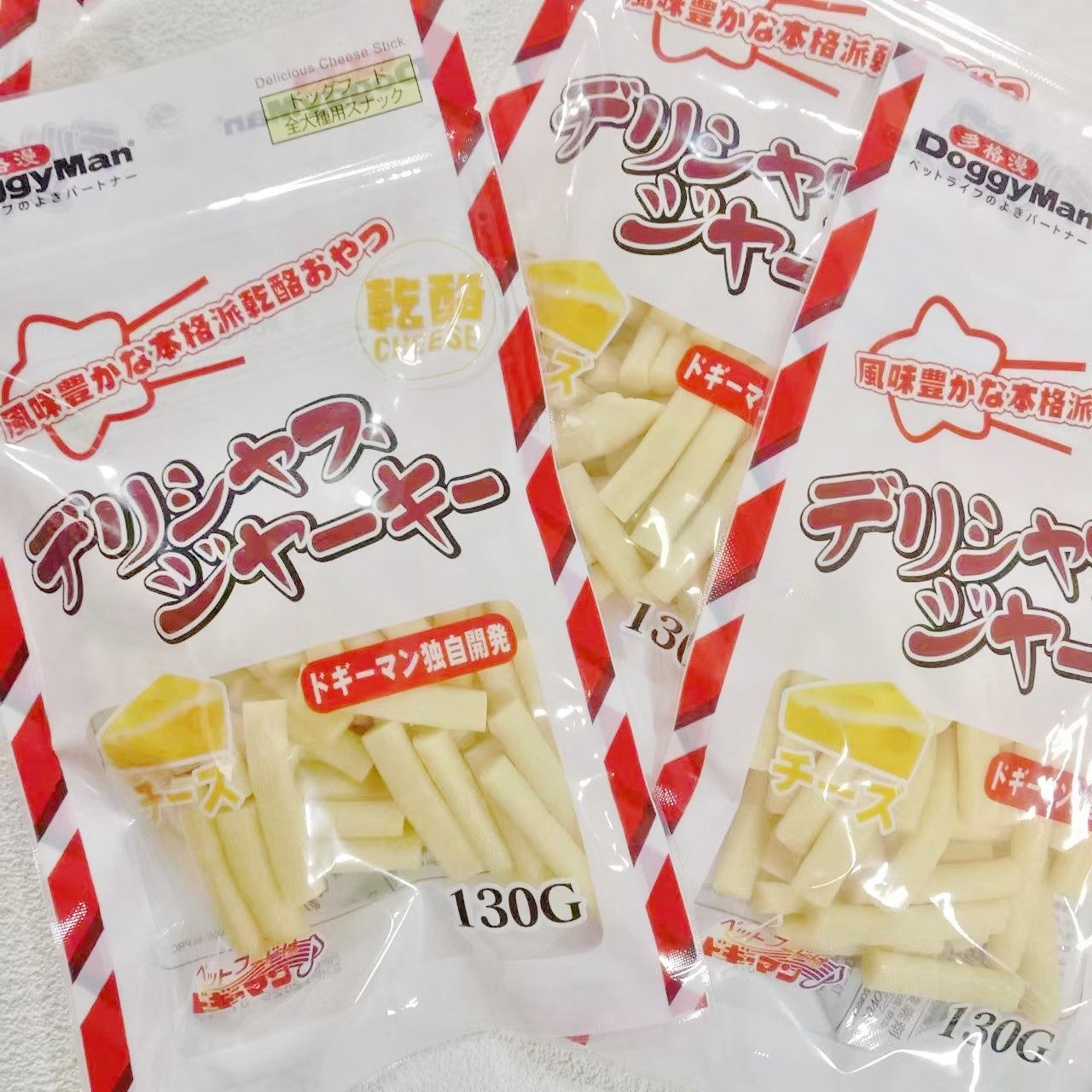 多格漫小口奶酪条130g狗狗零食成犬幼犬训狗奖励高蛋白易吸收小狗