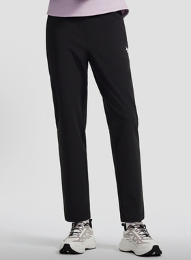 迪桑特WOMEN’S TRAINING舒适简约纯色休闲裤 女款D6132TPT30
