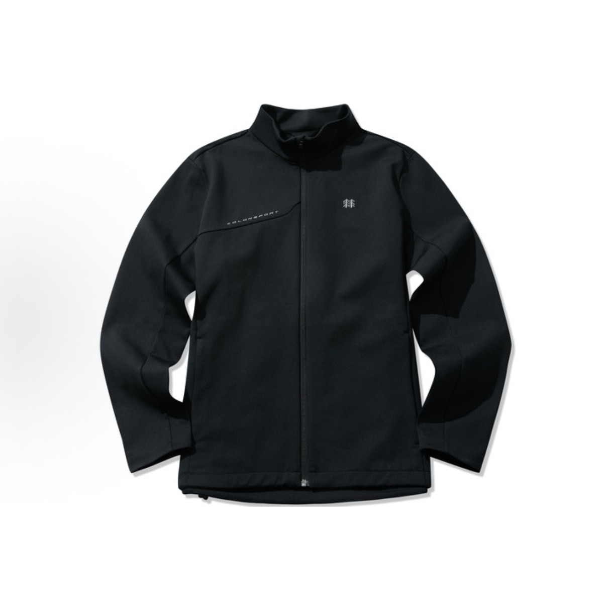 可隆KOLON SPORT 纯色弹力拉绒针织外套 夹克 男款LHJK3AN141