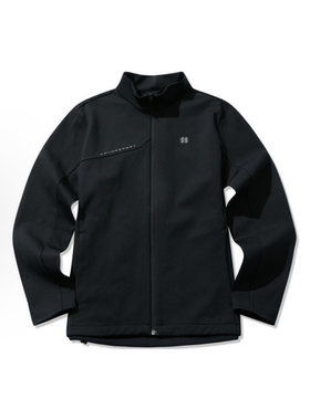 可隆KOLON SPORT 纯色弹力拉绒针织外套 夹克 男款LHJK3AN141