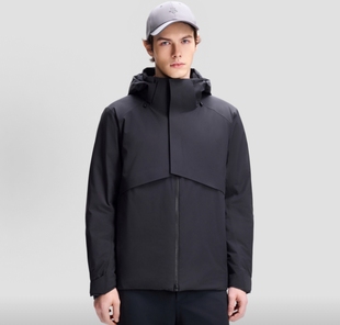 迪桑特DESCENTE DUALIS系列 都市通勤羽绒服 男款D6131DDJ81