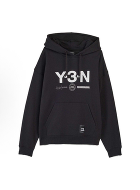 Y-3 × NEIGHBORHOOD 联名款 NBHD 连帽长袖宽松卫衣 JW7004