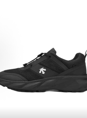 迪桑特柔软舒适防滑耐磨低帮生活休闲鞋男女同款黑色D5213ASN2M