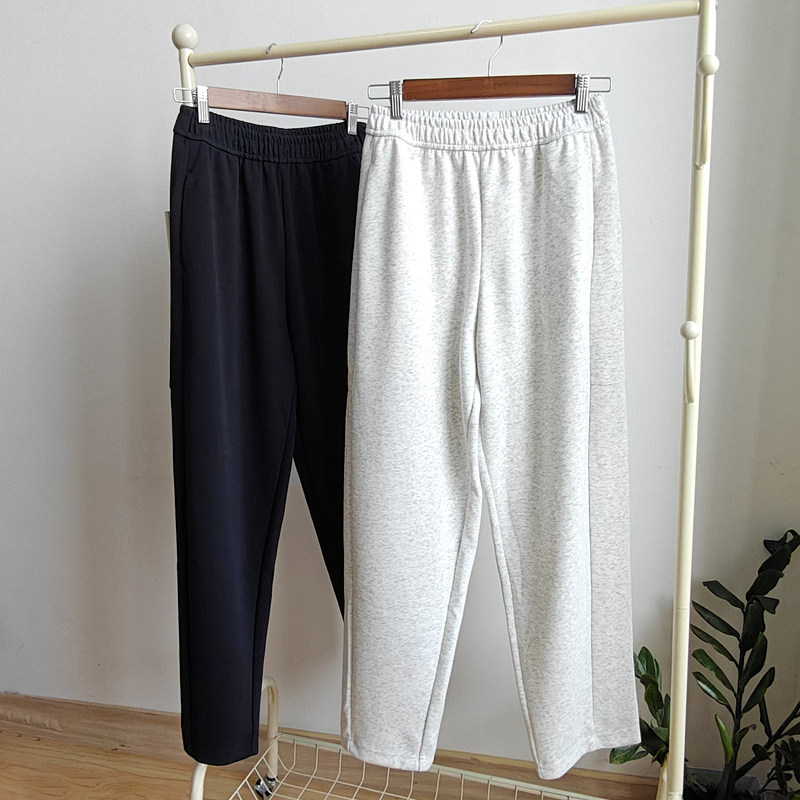松弛感美式华棉慵懒宽松青少年休闲卫裤女街头直筒裤休闲裤运动裤,女装/女士精品,卫裤,淘宝优惠券,粉丝福利购,淘宝优惠卷
