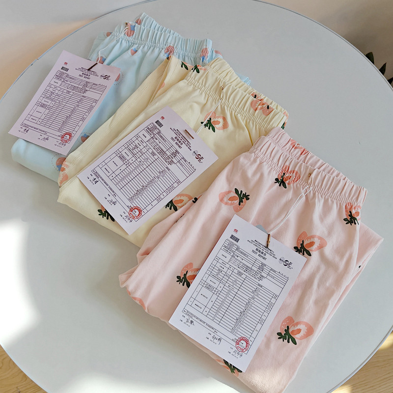 纯棉儿童秋裤弹力学生保暖裤女童秋冬棉毛裤印花精梳棉A类中大童,童装/婴儿装/亲子装,保暖裤,淘宝优惠券,粉丝福利购,淘宝优惠卷