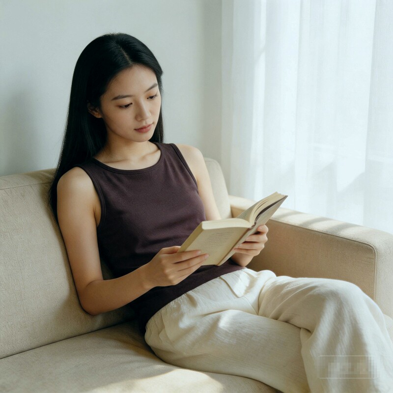 优可丝一字领背心无袖t恤女士春夏内搭休闲螺纹打底高弹力薄款