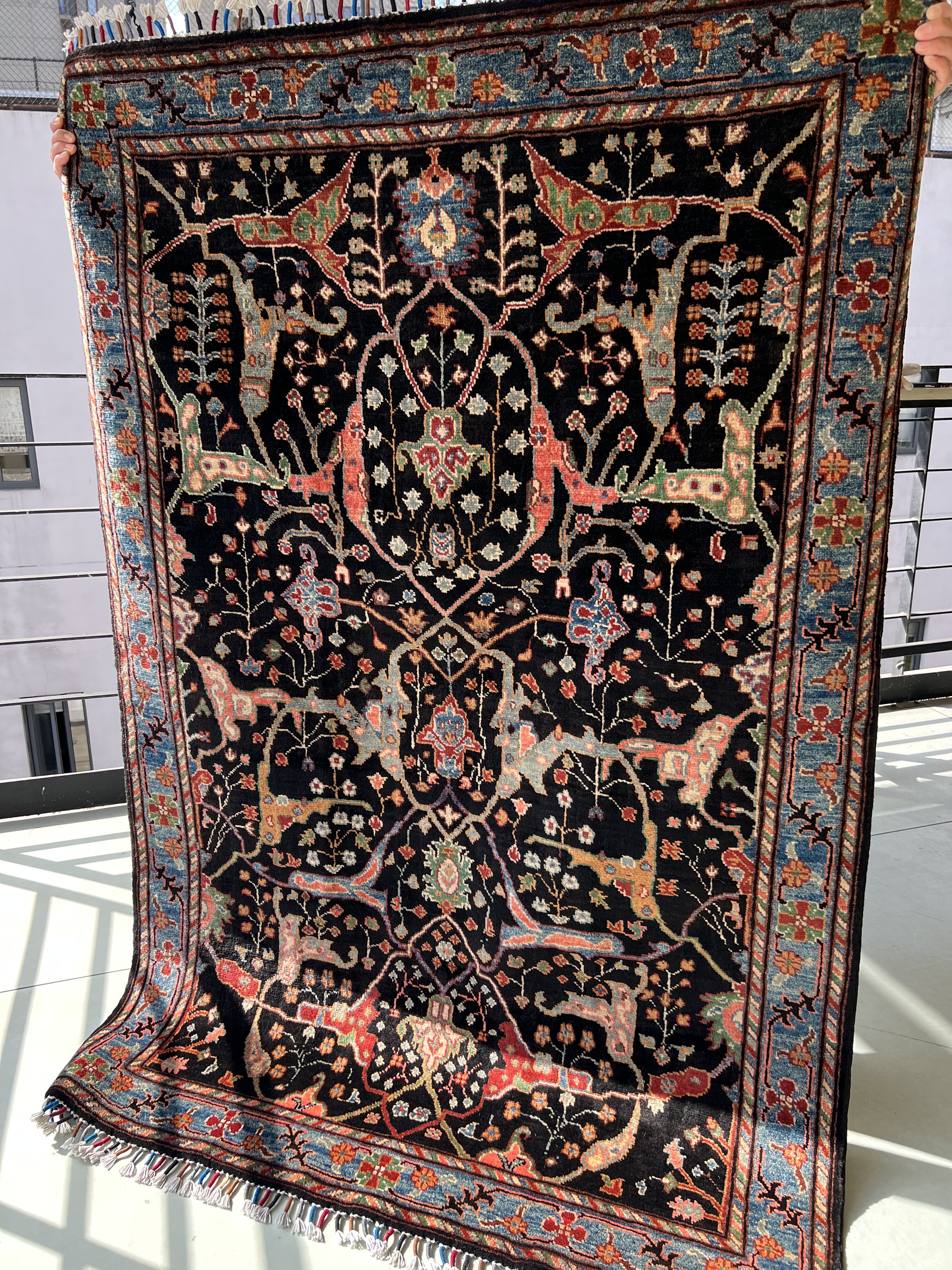 印度手工环保直播地毯