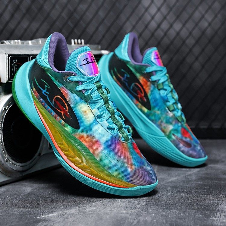 新款篮球鞋低帮减震跑步运动鞋实战战靴男女防滑耐磨专业训练鞋