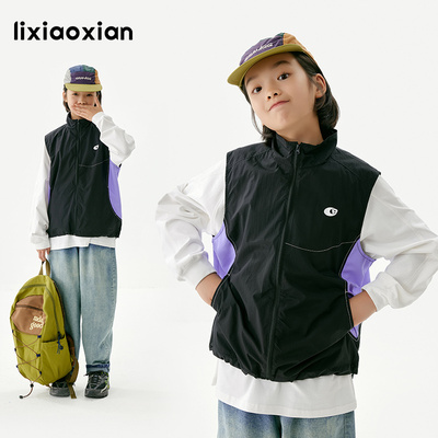 梨小闲原创防泼水秋款马甲外套