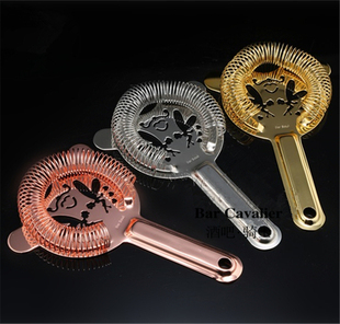 酒吧骑士 天使精灵滤冰器 天使舞者隔冰器 过滤网 过滤器Strainer