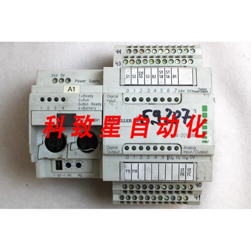 工业配件PS401-MM1控制器+2X ZB4-122-KL1