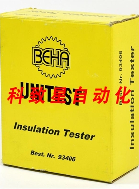 工业配件BEHA UNITEST绝缘仪 93406