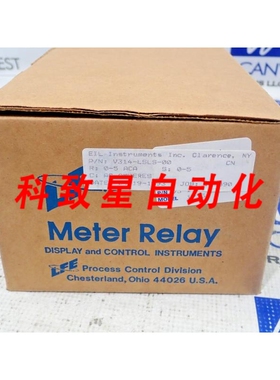 工业配件LFE V314-LSLS-00仪表继电器控制器显示器