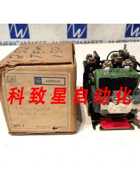 工业配件GE CR2811A211F441 2 NO 1 NC极机床继电器115/125伏