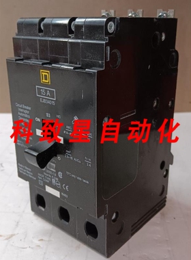工业配件EJB34015 断路器15安培 3极480VAC100KA 240V