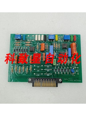 工业配件检测电路卡 15074/1133 低速 ELCO 9102