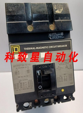 工业配件FA36090 I-LINE 90安培断路器3极600VAC