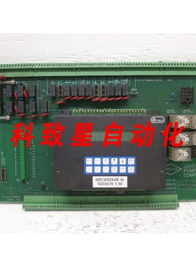 工业配件JOHNSTONE PUMP A073B电路板带PK21XX显示控制器Z WORLD
