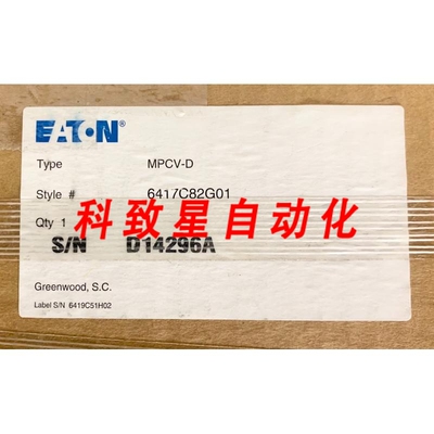 工业配件MPCV-D 6417C82G01 MPCV D 216V D10452A1V1016H